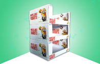 4 plateaux de carton du subordonné PDQ des couleurs CMYK avec la conception empilable pour des articles d'enfant