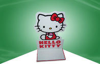 Voyageurs debout de carton ondulé, affichage de carton pour des jouets de Hello Kitty