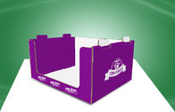 Haute boîte de présentation efficace de plateau du maïs éclaté PDQ de carton/carton de partie supérieure du comptoir