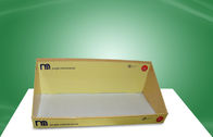 ODM d'OEM recyclable de jouet de jaune de carton de compteur de boîte plus de présentoir