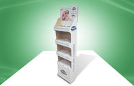Affichages de vente au détail de carton de position pour des produits de soins de la peau avec la conception facile d'Assemblée