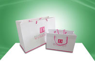 Boîtes d'emballage de sac à provisions de livre blanc avec l'impression offset