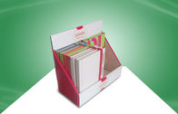 Petites boîtes de présentation faites sur commande de partie supérieure du comptoir de carton pour des carnets