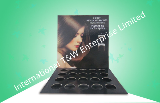 acheter Affichages brillants de partie supérieure du comptoir de carton d'impression de CMKY pour exposer des produits de Haircare online manufacture