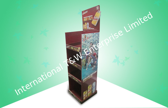 acheter Présentoirs de carton d'étagère d'OEM/ODM quatre, affichages de la publicité de carton d'ours online manufacture