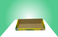 Carton PDQ de sucrerie d'enfants/plateaux de carton pour vendre des nourritures/casse-croûte de sucrerie