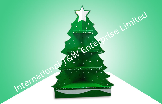 acheter L'affichage vert de palette de carton d'arbre de Noël pour favoriser des jouets, observent la conception contagieuse online manufacture