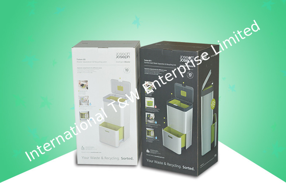 acheter Finition adaptée aux besoins du client robuste de Matt de boîtes d'emballage de papier de carton de poubelle facile - Assemblée online manufacture