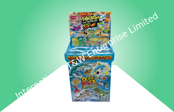 acheter Affichage de poubelle ondulée en carton pour vendre des jouets pour enfants online manufacture