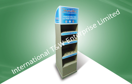acheter Pliable assemblez les affichages de magasin de carton ondulé pour la tasse de Caccum online manufacture