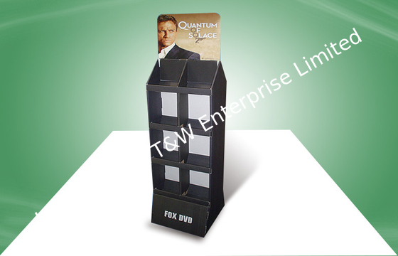 acheter Unités de visualisation debout libres de carton pliable de salon commercial pour le DVD CD et les livres online manufacture