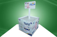 Grand support d'affichage de palette de la publicité de carton pour la promotion de produits de bébé de serviette