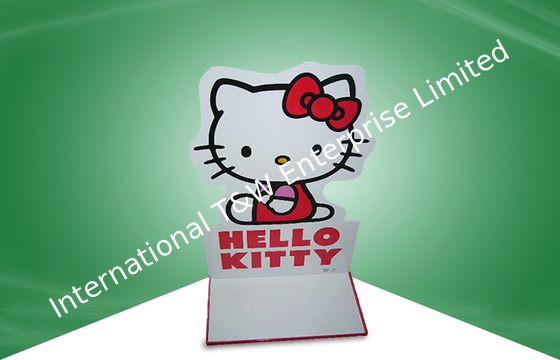 acheter Voyageurs debout de carton ondulé, affichage de carton pour des jouets de Hello Kitty online manufacture
