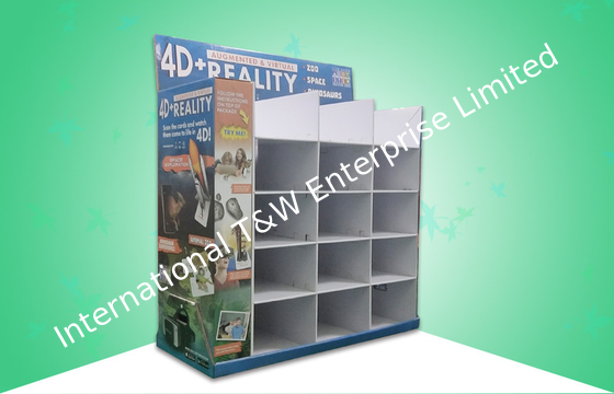 acheter Espace d'affichage de palette de carton de Wal-Mart 1/2 de 15 cellules le grand avec l'étagère 5 pré - remplissant online manufacture