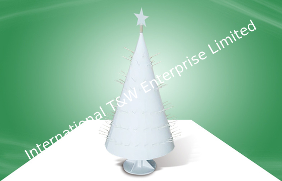 acheter Présentoir unique blanc de crochet de carton de conception pour des cadeaux de Noël online manufacture
