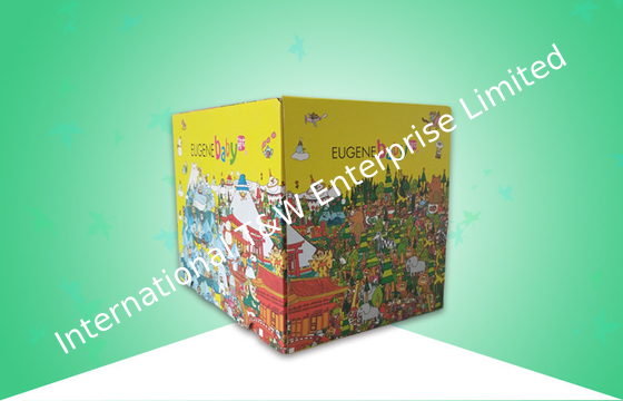 acheter Boîtes de empaquetage imprimées ondulées recyclables, caisses d'emballage de papier pour les articles de emballage d'enfant online manufacture