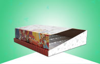 Affichages de partie supérieure du comptoir de carton de veilleuse de Disney/unité de visualisation ondulée de compteur de Tableau de papier