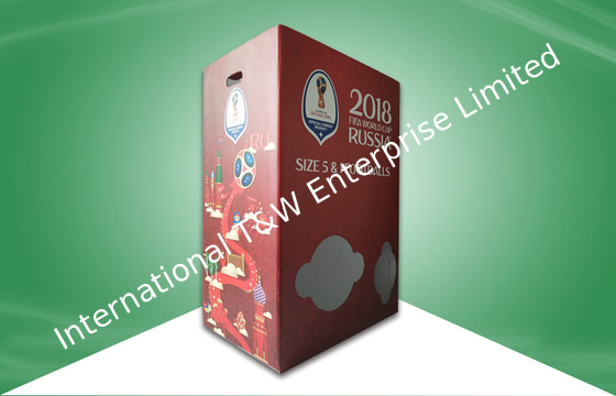 acheter Tailles d'affichages de poubelles de carton du football de coupe du monde différentes avec le diviseur online manufacture