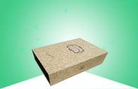 Boîte-cadeau de carton de conception de paquet plat, boîte-cadeau décoratifs avec graver
