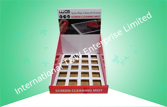 acheter Boîte de présentations de compteur de carton d'approbation de GV vendant le décapant d'écran avec Insertor online manufacture