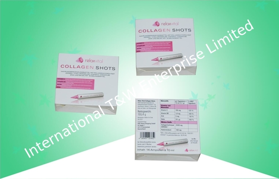 acheter Boîtes de papier imprimées par coutume brillante de finition écologiques pour les articles de emballage de cosmétiques online manufacture
