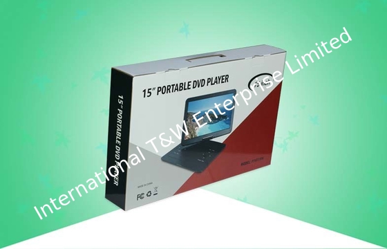 acheter La coutume ondulée a imprimé le lecteur DVD de paquet de boîtes de papier avec la stratification brillante online manufacture