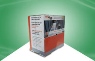 Boîtes de présentation de papier pliantes adaptées aux besoins du client avec la poche de chute