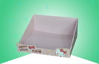 Contre- affichage de carton recyclable pour favoriser le bonjour Kitty Makeup Cotton Pads