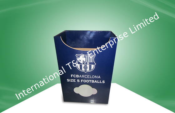 Un bon prix. La peluche bleue joue/les poubelles de stockage carton du football doublent - murez EB cannelure en ligne