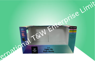 Un bon prix. Affichage Tray Cardboard With Stackup Design des bottes pleuvantes PDQ de Sam's Club en ligne