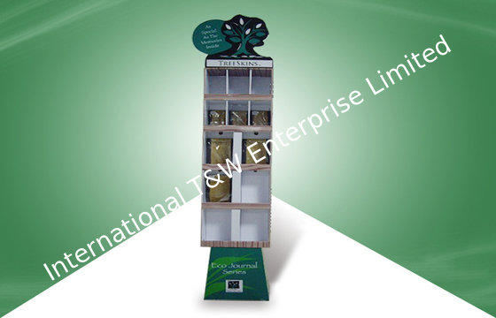 Un bon prix. Coutume 12 - présentoirs de carton de bruit de cellules pour le Cd de magazine de livres en ligne