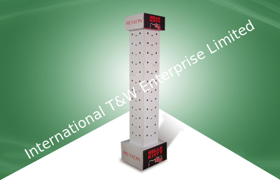 Un bon prix. Présentoirs de carton de bruit de magasin de lunettes de soleil, unités de visualisation de carton de crochet en ligne