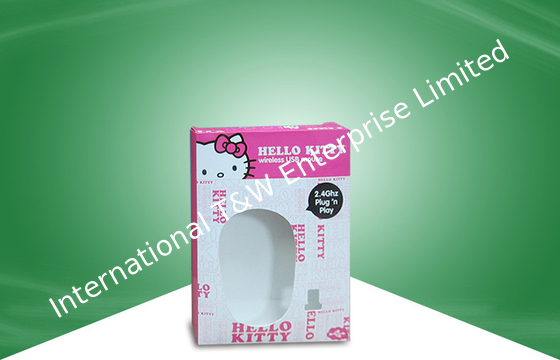 Un bon prix. Boîtes d'emballage en papier en couleur boîte en carton avec fenêtre pour la souris Hello Kitty en ligne