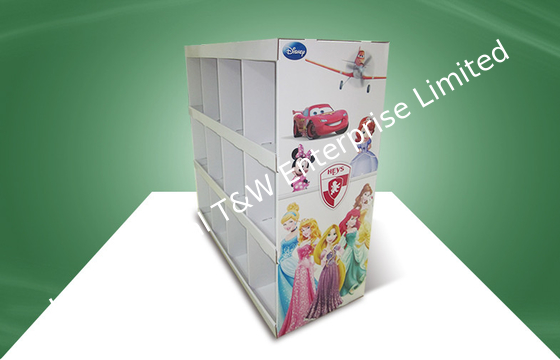 Un bon prix. Affichage de palette de carton de Disney POP pour des sacs à dos d'enfants se vendant à Costco en ligne