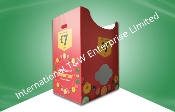 Un bon prix. Surface de stratification de Matt de poubelles d'affichage de carton du football pour des événements de coupe du monde en ligne