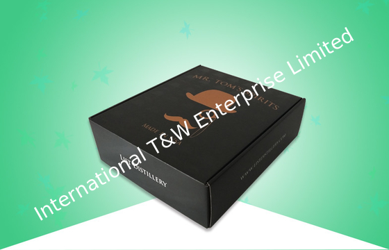 Un bon prix. Carton ondulé UV de conception de cadeau de tache dure de caisses d'emballage pour le vin de emballage en ligne