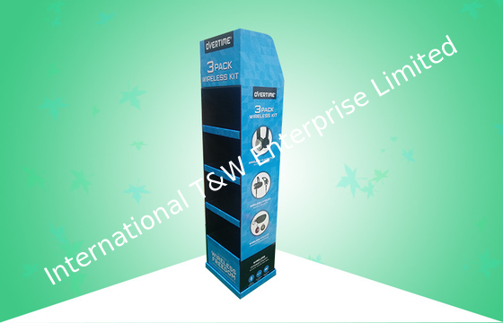 Un bon prix. Le carton fort sautent l'étagère de la coutume 4 de présentoirs pour favoriser l'écouteur en ligne