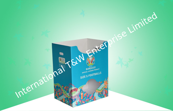 Un bon prix. Mur au détail d'unités de visualisation de poubelle de carton double qui respecte l'environnement avec la finition de Matt en ligne