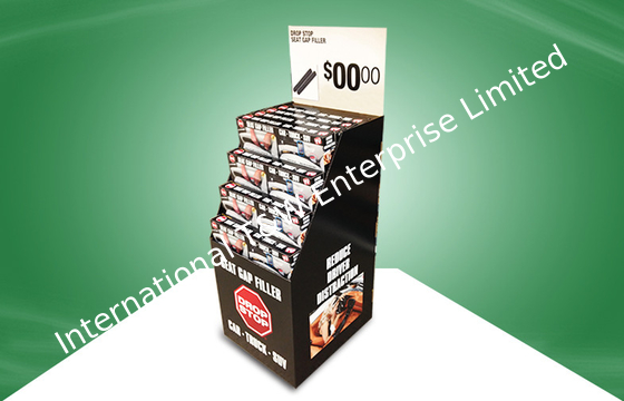 Un bon prix. Impression offset de couleurs des poubelles 4 de carton ondulé de noir de réémetteur isofréquence de Seat pour le magasin de détail en ligne