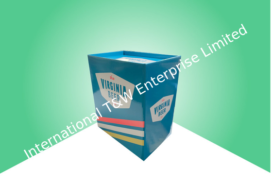 Un bon prix. Affichage fait sur commande de poubelle de carton pour favoriser l'empileur de caisse de bière en ligne